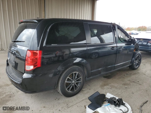 2018 Dodge Grand Caravan SXT with VIN 2C4RDGCG7JR151678, listed as a Copart auction lot 79158674 with 52,593 mi miles and Salvage Title. Bid and sale history available at carsss.com. Image 3.