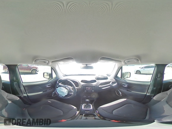 2020 Jeep Renegade Sport with VIN ZACNJAAB6LPL16619, listed as a Copart auction lot 53066195 with 54,226 mi miles and Salvage title. Bid and sale history available at DreamBid. Image 15.