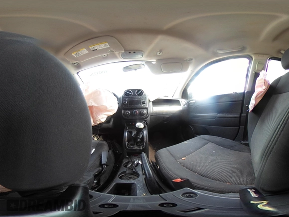 2014 Jeep Compass Sport with VIN 1C4NJCBB9ED547335, listed as a IAAI auction lot 41821726 with 144,100 mi miles and . Bid and sale history available at DreamBid. Image 19.