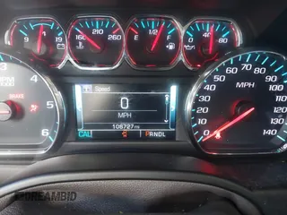 2019 Chevrolet Suburban LT with VIN 1GNSCJKC1KR146104, listed as a IAAI auction lot 41103371 with 108,727 mi miles. Bid and sale history available at carsss.com. Image 15.