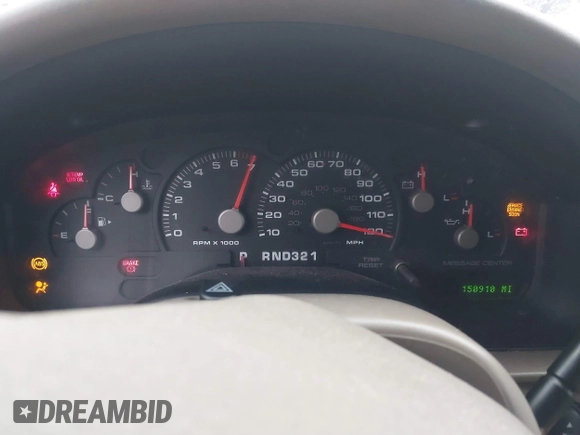 2003 Ford Explorer Eddie Bauer с VIN 1FMZU64K23ZA89964, выставлен на аукционе IAAI как лот 41725562 с пробегом 150 910 миль миль и . История ставок и продаж доступна на DreamBid. Изображение 7.