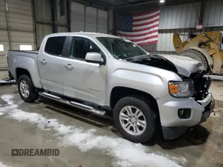 2020 GMC Canyon 4WD SLE with VIN 1GTG6CENXL1217671, listed as a Copart auction lot 44781435 with 24,591 mi miles and Salvage Title. Bid and sale history available at carsss.com. Image 4.