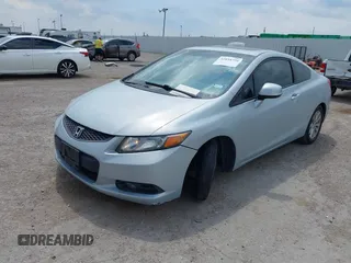 2012 Honda Civic Cpe EX-L with VIN 2HGFG3B12CH532204, listed as a IAAI auction lot 42038754 with 190,675 mi miles. Bid and sale history available at carsss.com. Image 17.
