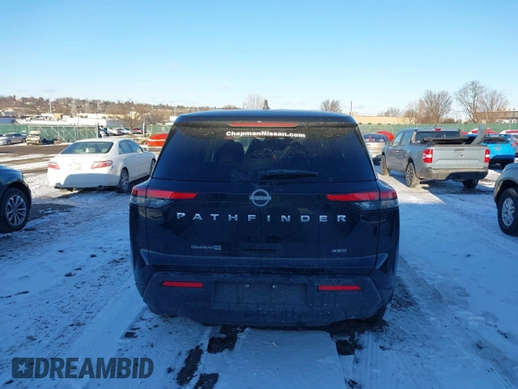 2024 Nissan Pathfinder S with VIN 5N1DR3AC1RC221213, listed as a IAAI auction lot 41213372 with 11,183 mi miles and . Bid and sale history available at DreamBid. Image 16.