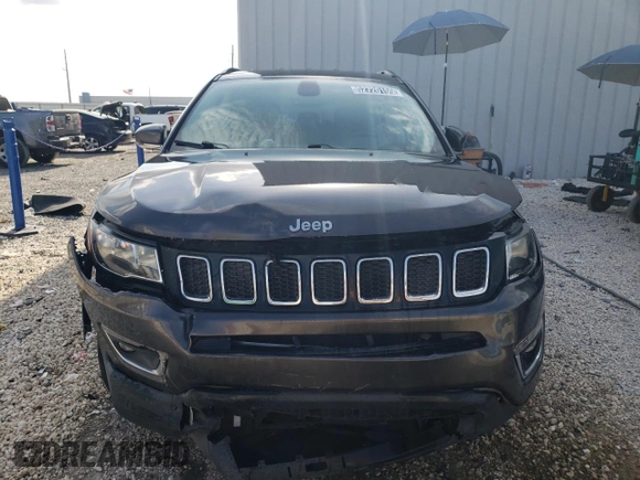 2020 Jeep Compass Limited with VIN 3C4NJCCB9LT122669, listed as a Copart auction lot 52720155 with 74,282 mi miles and Clean Title. Bid and sale history available at carsss.com. Image 5.