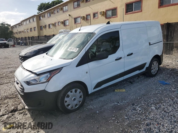 2023 Ford Transit Connect XL with VIN NM0LS7S24P1552066, listed as a Copart auction lot 60618175 with 65,355 mi miles and Non repairable. Bid and sale history available at DreamBid. Image 1.