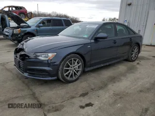 2018 Audi A6 Premium with VIN WAUF8AFCXJN085022, listed as a Copart auction lot 48869115 with 80,015 mi miles and Salvage Title. Bid and sale history available at carsss.com. Image 1.