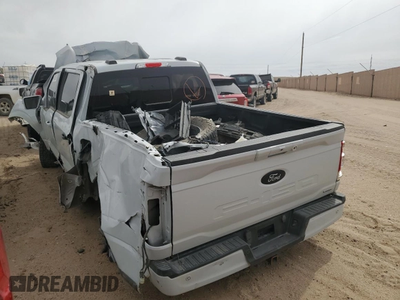 2022 Ford F-150 XL with VIN 1FTFW1E89NKE52893, listed as a Copart auction lot 49920935 with 0 mi miles and Salvage Title. Bid and sale history available at carsss.com. Image 2.