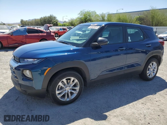 2021 Chevrolet TrailBlazer LS with VIN KL79MMS20MB146410, listed as a Copart auction lot 52323574 with 39,549 mi miles and . Bid and sale history available at DreamBid. Image 1.