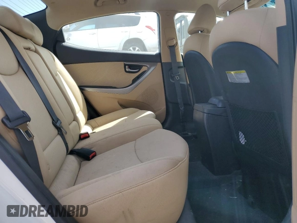 2013 Hyundai Elantra Limited with VIN 5NPDH4AE7DH249156, listed as a Copart auction lot 55847945 with 40,236 mi miles and Salvage Title. Bid and sale history available at DreamBid. Image 10.