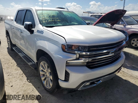 2019 Chevrolet Silverado 1500 High Country with VIN 1GCUYHED8KZ364542, listed as a Copart auction lot 75659934 with 68,450 mi miles and Non Repairable. Bid and sale history available at carsss.com. Image 4.