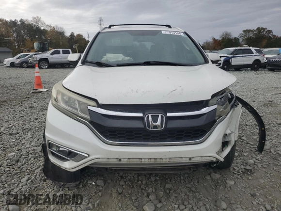 2015 Honda CR-V EX-L with VIN 5J6RM3H71FL010553, listed as a Copart auction lot 77913154 with 146,533 mi miles and Salvage Title. Bid and sale history available at carsss.com. Image 5.