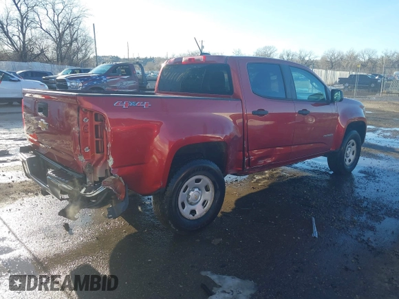 2016 Chevrolet Colorado 4WD WT with VIN 1GCGTBE37G1329156, listed as a IAAI auction lot 41622020 with 147,138 mi miles. Bid and sale history available at carsss.com. Image 4.