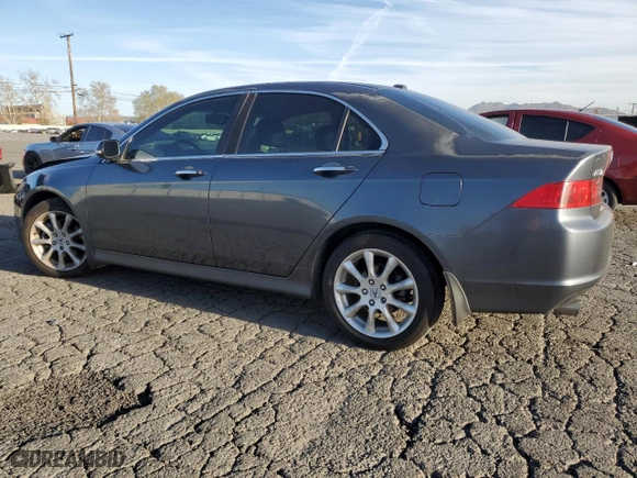 2007 Acura TSX Navi with VIN JH4CL96947C005496, listed as a Copart auction lot 47658235 with 167,182 mi miles and Salvage Title. Bid and sale history available at carsss.com. Image 2.