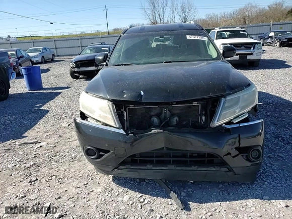 2014 Nissan Pathfinder SV with VIN 5N1AR2MN9EC636820, listed as a Copart auction lot 47977895 with 142,578 mi miles and Salvage Title. Bid and sale history available at carsss.com. Image 12.
