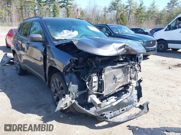 2021 Jeep Compass 80th Anniversary with VIN 3C4NJDEB1MT603763, listed as a IAAI auction lot 42053176 with 62,618 mi miles and . Bid and sale history available at DreamBid. Image 6.