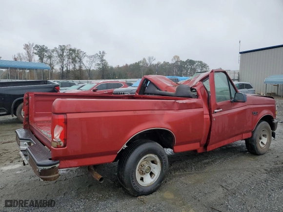 1996 Ford F-150 Special with VIN 1FTEF15N5TLC00194, listed as a Copart auction lot 79258964 with 0 mi miles and Salvage Title. Bid and sale history available at carsss.com. Image 3.