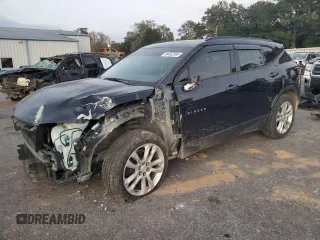 2020 Chevrolet Blazer LT z VIN 3GNKBDRS2LS597655, wystawiony jako Copart lot #84462994 z przebiegiem 85 753 mil mil oraz Szkoda całkowita • Salvage title. Historia ofert i sprzedaży dostępna na DreamBid. Obrazek 1.