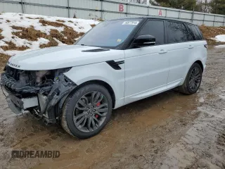 2017 Land Rover Range Rover Sport HSE Dynamic with VIN SALWV2FV5HA135015, listed as a Copart auction lot 46977915 with 86,805 mi miles and Clean Title. Bid and sale history available at carsss.com. Image 1.