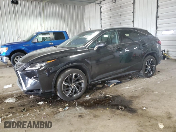 2017 Lexus RX 350 with VIN 2T2BZMCA1HC116024, listed as a Copart auction lot 60543455 with 56,381 mi miles and Clean title. Bid and sale history available at DreamBid. Image 1.
