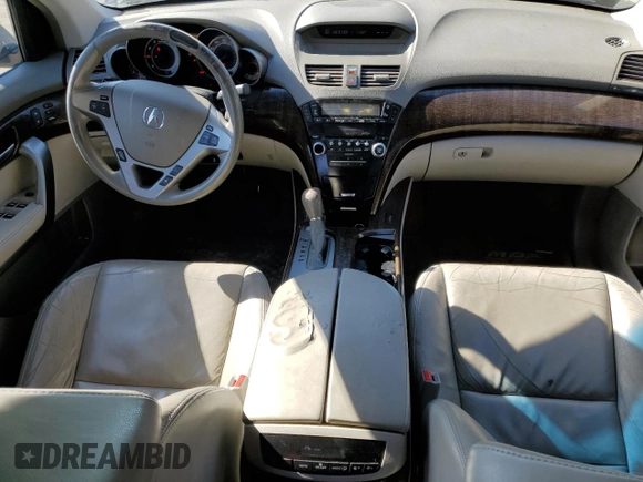 2013 Acura MDX with VIN 2HNYD2H27DH516540, listed as a Copart auction lot 46421315 with 157,498 mi miles and Salvage Title. Bid and sale history available at carsss.com. Image 8.