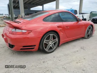 2007 Porsche 911 Turbo with VIN WP0AD29967S785001, listed as a Copart auction lot 81401694 with Not Provided miles and Salvage Title. Bid and sale history available at DreamBid. Image 3.