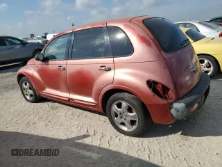 2001 Chrysler PT Cruiser with VIN 3C8FY4BB41T642166, listed as a Copart auction lot 75164104 with 0 mi miles and Salvage Title. Bid and sale history available at carsss.com. Image 2.