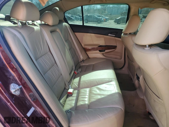 2011 Honda Accord EX-L with VIN 1HGCP3F80BA012686, listed as a Copart auction lot 46676035 with 111,022 mi miles and Salvage title. Bid and sale history available at DreamBid. Image 11.