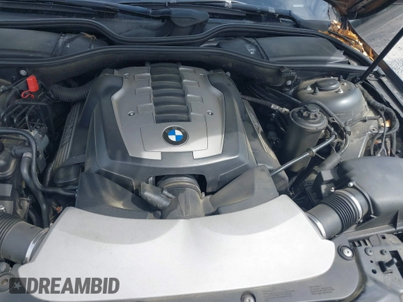 2007 BMW 7 Series 750i with VIN WBAHL83527DT10280, listed as a IAAI auction lot 42195930 with 80,971 mi miles and . Bid and sale history available at carsss.com. Image 10.