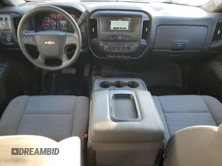 2017 Chevrolet Silverado 1500 Work Truck with VIN 1GCVKNEC6HZ125379, listed as a Copart auction lot 52095815 with 123,285 mi miles and Salvage Title. Bid and sale history available at DreamBid. Image 8.