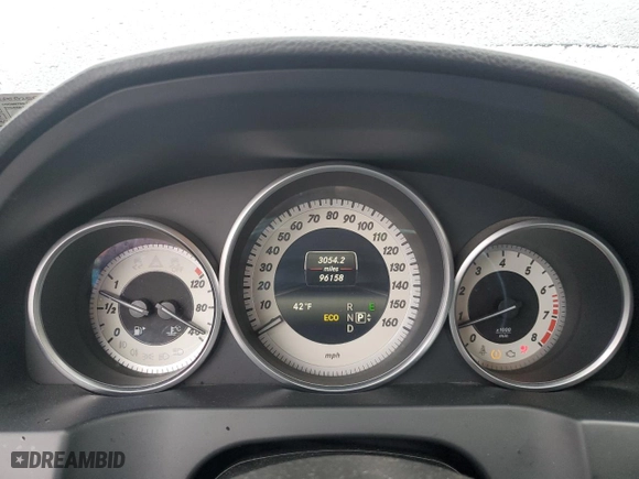 2014 Mercedes-Benz E-Class E 350 with VIN WDDKJ8JB2EF242416, listed as a Copart auction lot 52207225 with 96,158 mi miles and Salvage Title. Bid and sale history available at carsss.com. Image 9.
