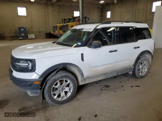 2022 Ford Bronco Sport with VIN 3FMCR9A68NRD20986, listed as a Copart auction lot 53469555 with 105,597 mi miles and Clean Title. Bid and sale history available at carsss.com. Image 1.