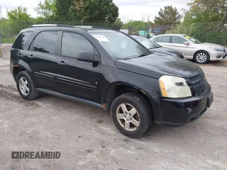 2007 Chevrolet Equinox LS z VIN 2CNDL13F976098179, wystawiony jako IAAI lot #42353360 z przebiegiem 144 284 mil mil oraz . Historia ofert i sprzedaży dostępna na DreamBid. Obrazek 1.