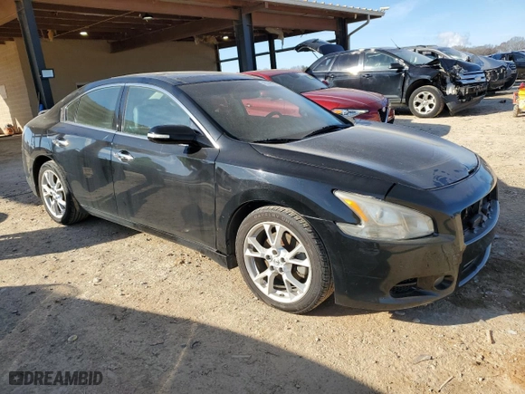 2012 Nissan Maxima 3.5 SV with VIN 1N4AA5AP9CC803666, listed as a Copart auction lot 45300055 with 156,256 mi miles and Salvage Title. Bid and sale history available at carsss.com. Image 4.