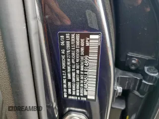 2018 Porsche Macan с VIN WP1AA2A51JLB14899, выставлен на аукционе Copart как лот 55941625 с пробегом 54 936 миль миль и Списание • Salvage title. История ставок и продаж доступна на DreamBid. Изображение 12.