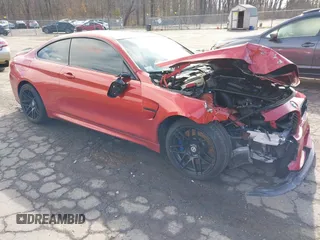 2015 BMW M4 with VIN WBS3R9C54FK329689, listed as a IAAI auction lot 41776061 with Not Provided miles. Bid and sale history available at carsss.com. Image 1.