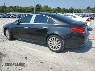 2013 Buick Regal Turbo Premium 2 with VIN 2G4GT5GV2D9141695, listed as a Copart auction lot 66193884 with 182,906 mi miles and Non Repairable. Bid and sale history available at carsss.com. Image 2.