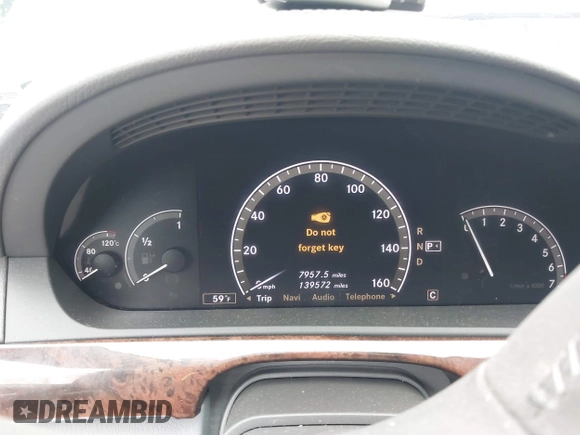 2007 Mercedes-Benz S 550 с VIN WDDNG71X37A116065, выставлен на аукционе IAAI как лот 42349553 с пробегом 139 572 миль миль и . История ставок и продаж доступна на DreamBid. Изображение 7.