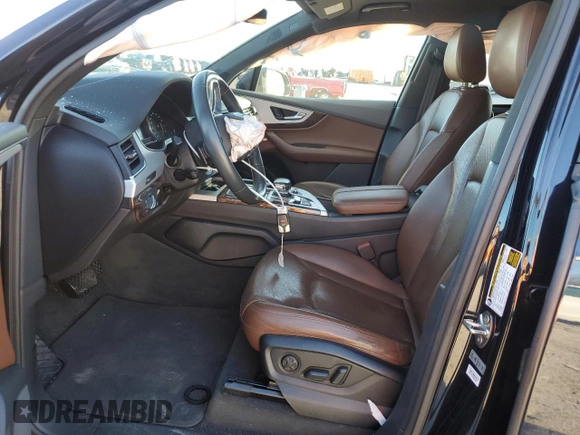 2018 Audi Q7 Premium Plus с VIN WA1LHAF79JD003452, выставлен на аукционе Copart как лот 43827545 с пробегом 61 387 миль миль и Списание • Salvage title. История ставок и продаж доступна на DreamBid. Изображение 7.