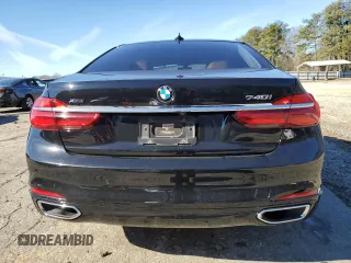 2017 BMW 7 Series 740i xDrive with VIN WBA7E4C5XHGU99338, listed as a Copart auction lot 39952414 with 51,938 mi miles. Bid and sale history available at carsss.com. Image 6.