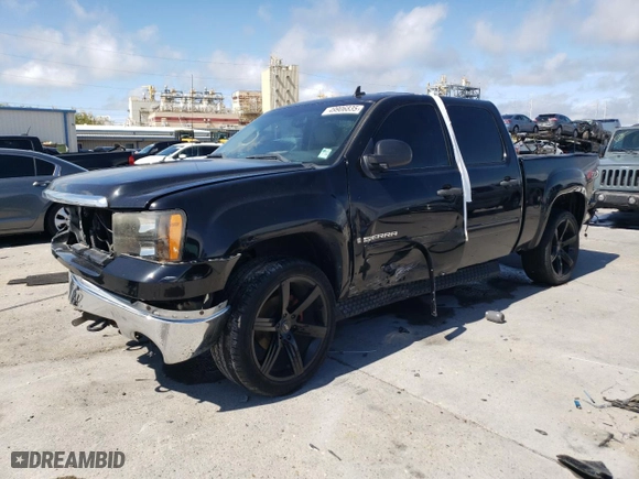 2008 GMC Sierra 1500 SLE1 with VIN 3GTEK13J38G308037, listed as a Copart auction lot 49906835 with 233,922 mi miles and Salvage Title. Bid and sale history available at carsss.com. Image 1.