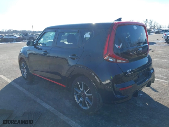 2020 Kia Soul GT-Line with VIN KNDJ63AU3L7726159, listed as a IAAI auction lot 41416275 with 69,752 mi miles. Bid and sale history available at carsss.com. Image 3.
