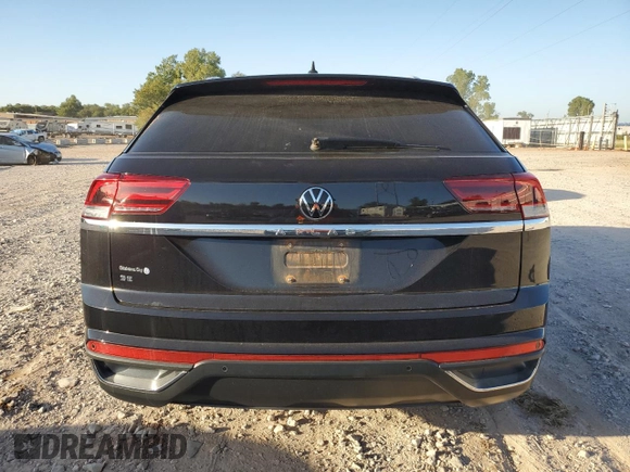 2022 Volkswagen Atlas SE with VIN 1V2JC2CA5NC219567, listed as a Copart auction lot 74005214 with 38,539 mi miles and Salvage title. Bid and sale history available at DreamBid. Image 6.
