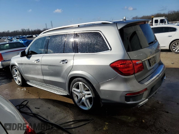 2015 Mercedes-Benz GL-Class GL 550 with VIN 4JGDF7DE4FA591740, listed as a Copart auction lot 37655723 with 189,163 mi miles. Bid and sale history available at carsss.com. Image 2.