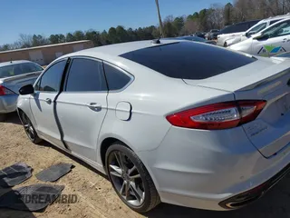2016 Ford Fusion Titanium with VIN 3FA6P0K95GR180108, listed as a IAAI auction lot 41763917 with 163,331 mi miles and . Bid and sale history available at carsss.com. Image 14.