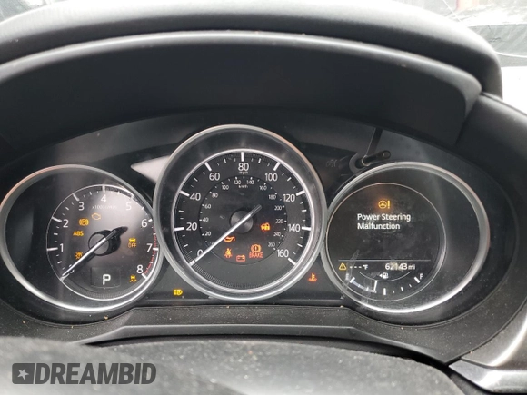 2020 Mazda 6 Sport with VIN JM1GL1UM0L1521260, listed as a Copart auction lot 87309064 with 62,143 mi miles and Salvage Title. Bid and sale history available at DreamBid. Image 9.