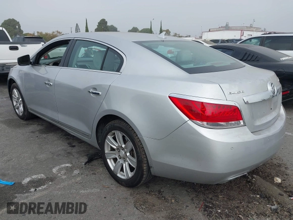 2012 Buick LaCrosse Premium 1 with VIN 1G4GE5E3XCF168614, listed as a IAAI auction lot 40491214 with 215,742 mi miles and . Bid and sale history available at DreamBid. Image 3.