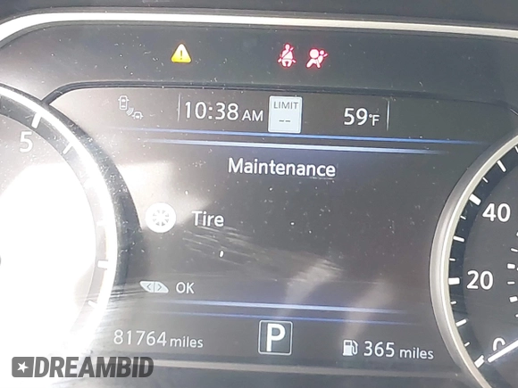 2019 Nissan Murano S with VIN 5N1AZ2MS0KN111800, listed as a IAAI auction lot 41836192 with 81,764 mi miles. Bid and sale history available at carsss.com. Image 15.