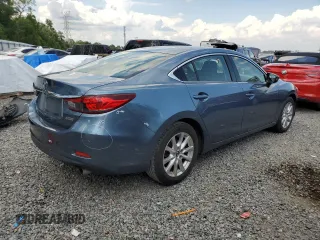 2015 Mazda 6 i Sport with VIN JM1GJ1U62F1176499, listed as a Copart auction lot 55613035 with 114,009 mi miles and Salvage Title. Bid and sale history available at DreamBid. Image 3.