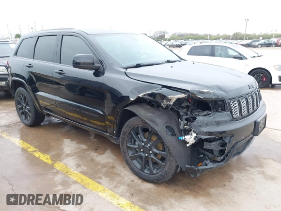 2018 Jeep Grand Cherokee Altitude with VIN 1C4RJEAG5JC216617, listed as a IAAI auction lot 41226061 with 109,166 mi miles. Bid and sale history available at carsss.com. Image 1.